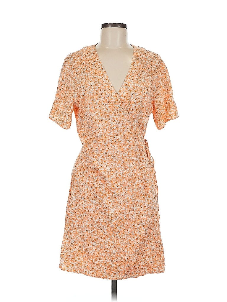 Pre-owned H&m Kimono In Orange