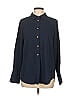 Ellen Tracy 100% Polyester Blue Long Sleeve Blouse Size L - photo 1