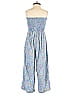 Lusana Paisley Blue Jumpsuit Size 4 - photo 2