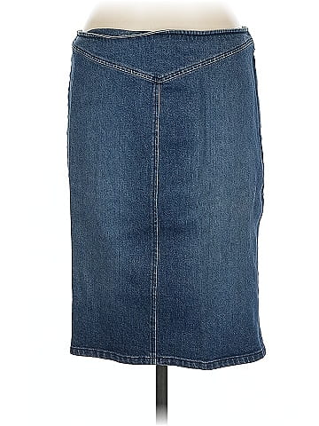Armani Exchange Denim Skirt (view 2)