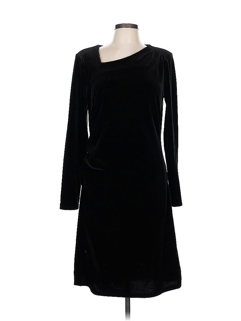 Pre-owned Inc International Concepts Casual Dress In Black