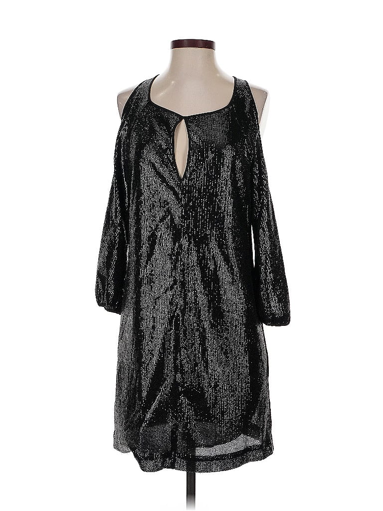 Pre-owned Bcbgmaxazria Cocktail Dress In Black