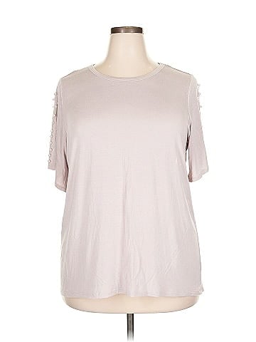 Lane Bryant Outlet Short Sleeve Top (view 1)