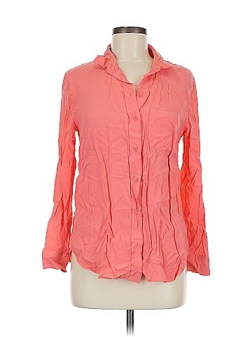 Banana Republic Factory Store 3/4 Sleeve Button-Down Shirt (view 1)