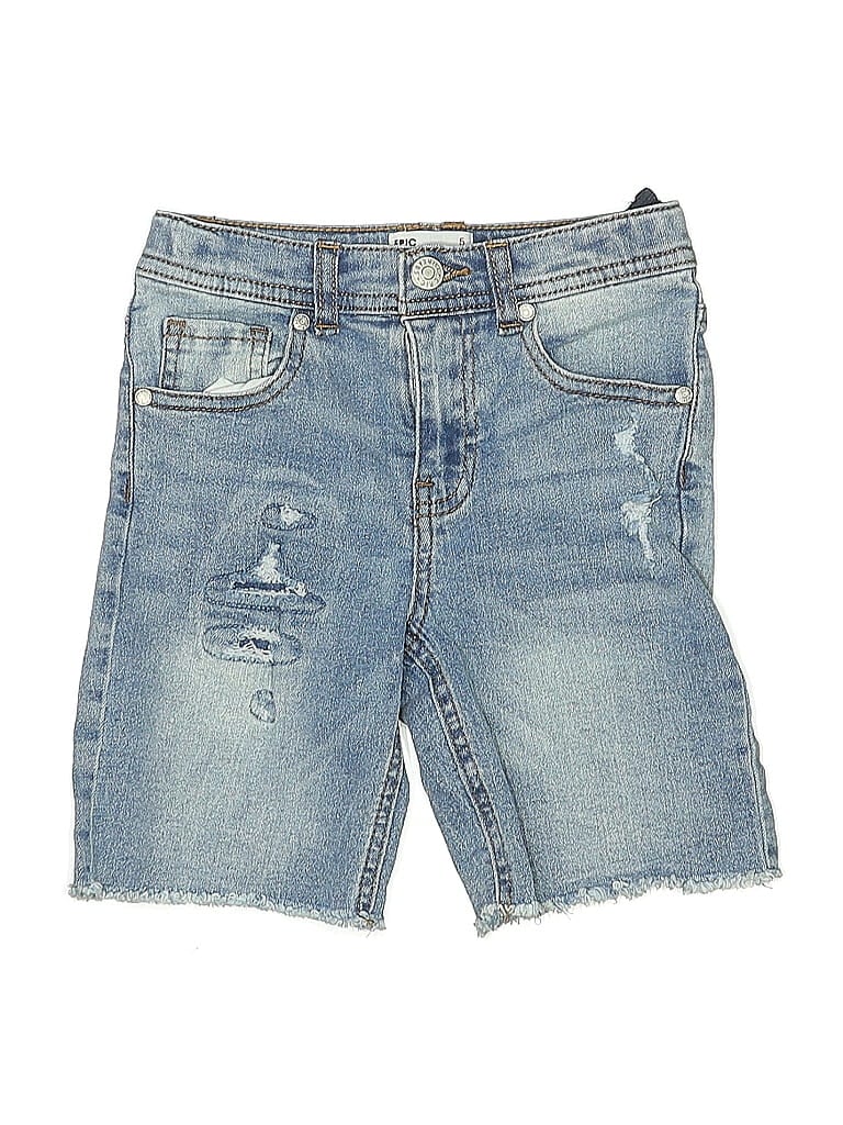Pre-owned Epic Threads Kids' Denim Shorts In Blue