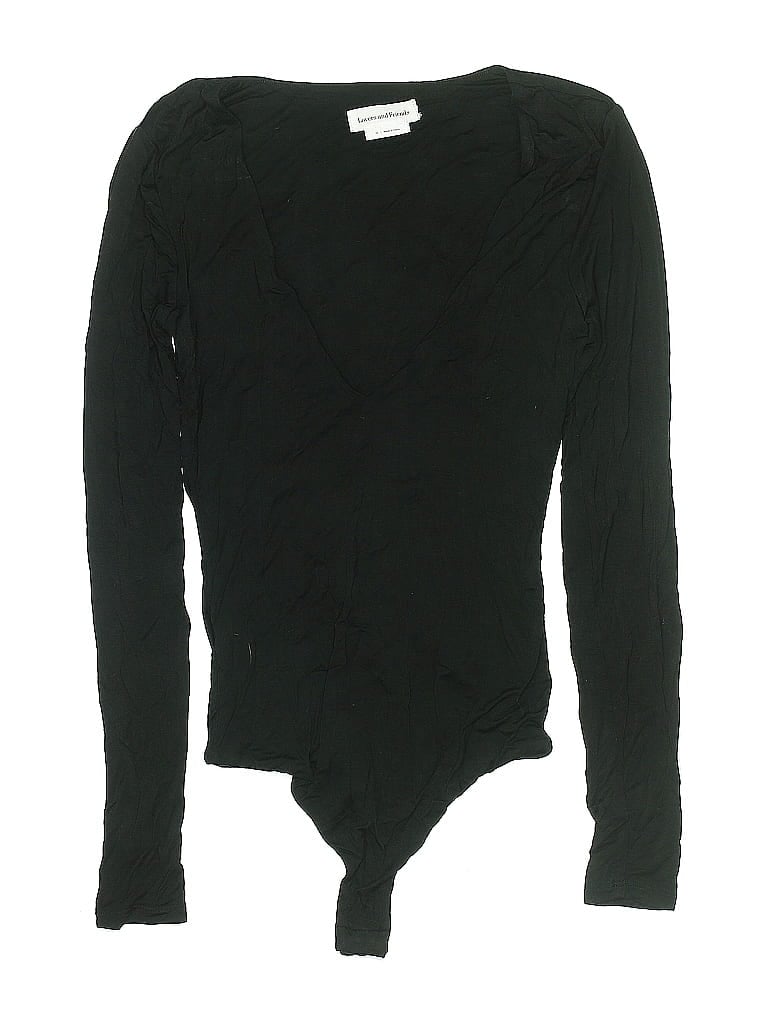 Pre-owned Lovers & Friends Bodysuit In Black