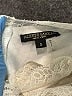 Alberto Makali Graphic Silver Cocktail Dress Size S - photo 7