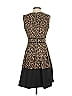 Neiman Marcus Animal Print Brown Casual Dress Size 2 - photo 2