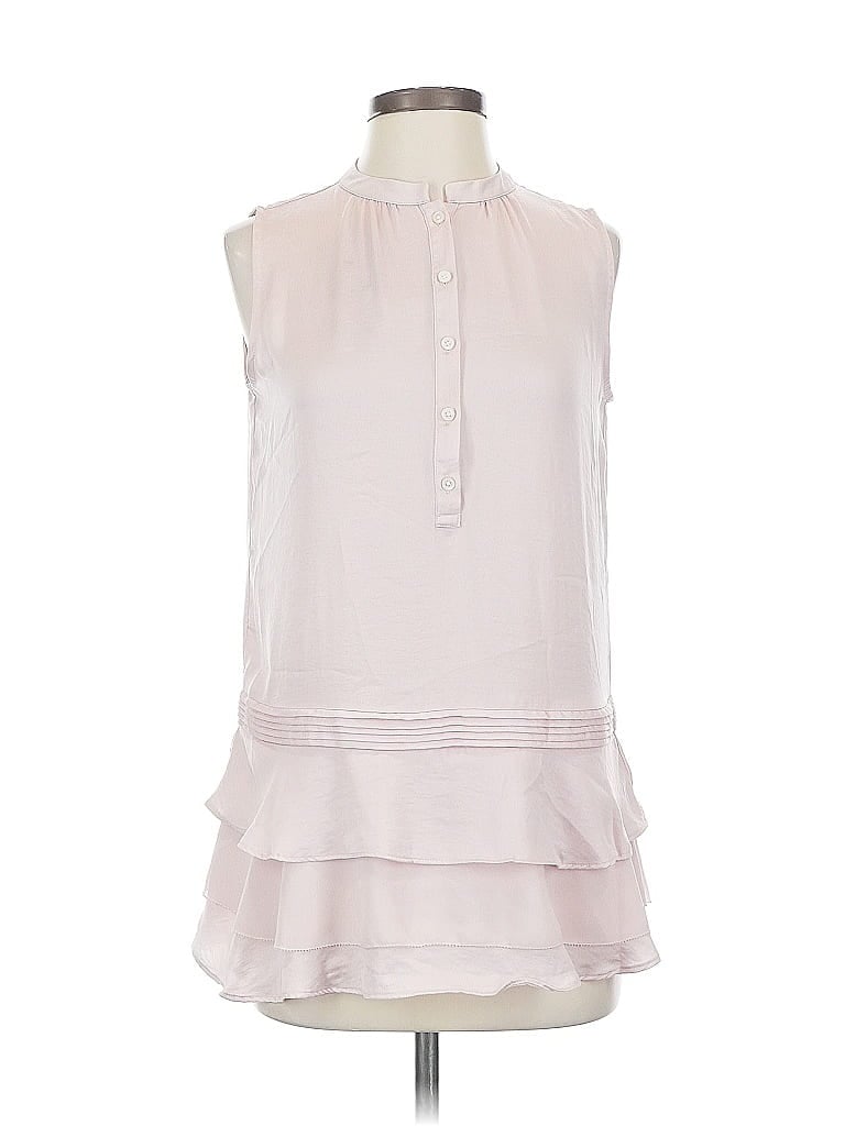 Pre-owned Banana Republic Sleeveless Blouse In Pink