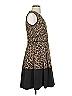 Neiman Marcus Animal Print Brown Casual Dress Size 2 - photo 4