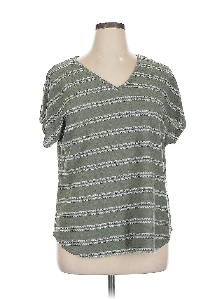 Pre-owned Westbound Short Sleeve T-shirt In Green