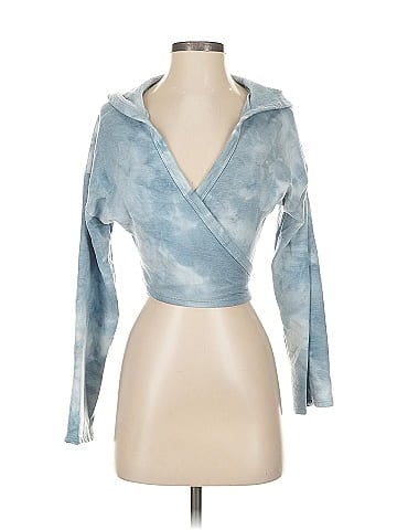Blue Blush Long Sleeve Blouse (view 1)