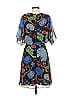 Alice + Olivia 100% Polyester Paisley Blue Black Cocktail Dress Size XS - photo 2