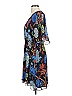 Alice + Olivia 100% Polyester Paisley Blue Black Cocktail Dress Size XS - photo 5