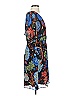 Alice + Olivia 100% Polyester Paisley Blue Black Cocktail Dress Size XS - photo 4