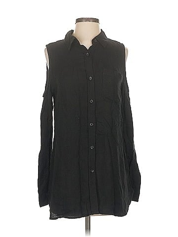 Silence and Noise Sleeveless Button-Down Shirt (view 1)