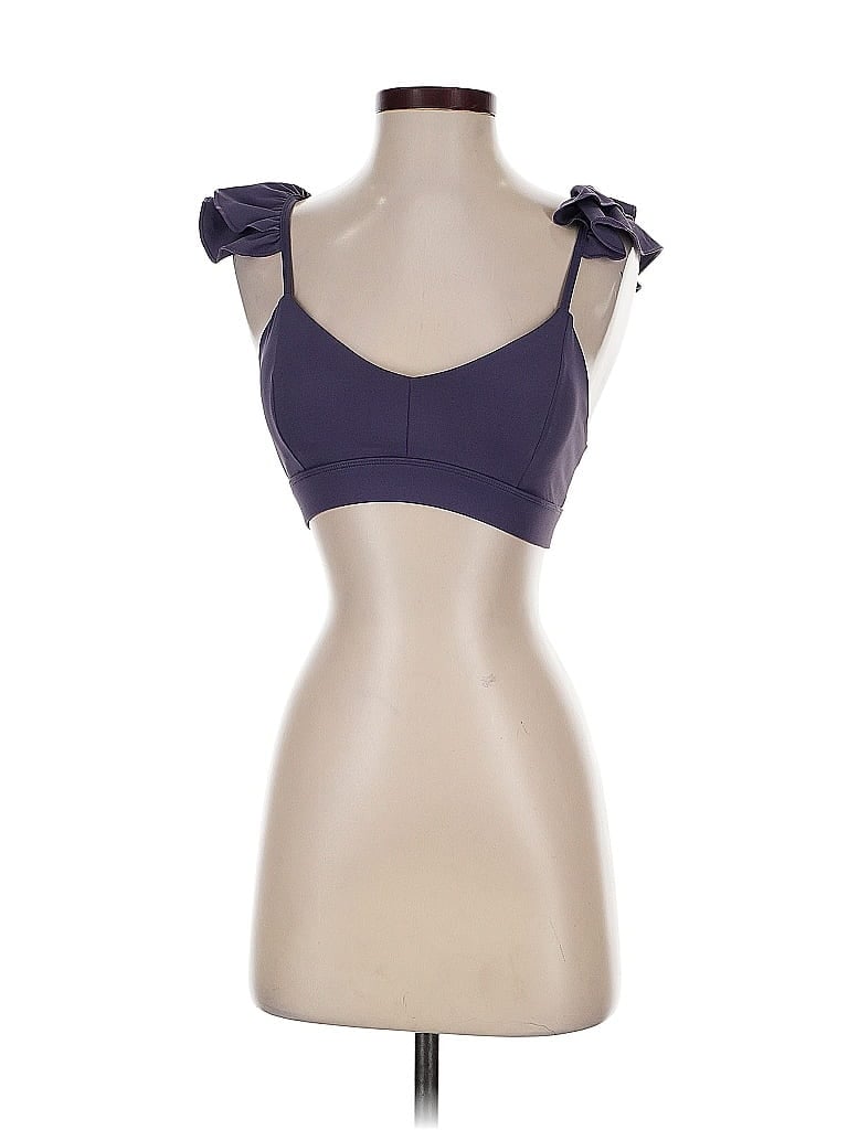 Pre-owned Unbranded Sports Bra In Purple