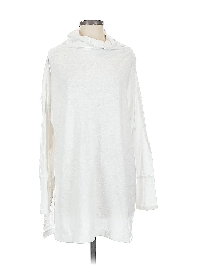 Pre-owned We The Free Long Sleeve Turtleneck In White