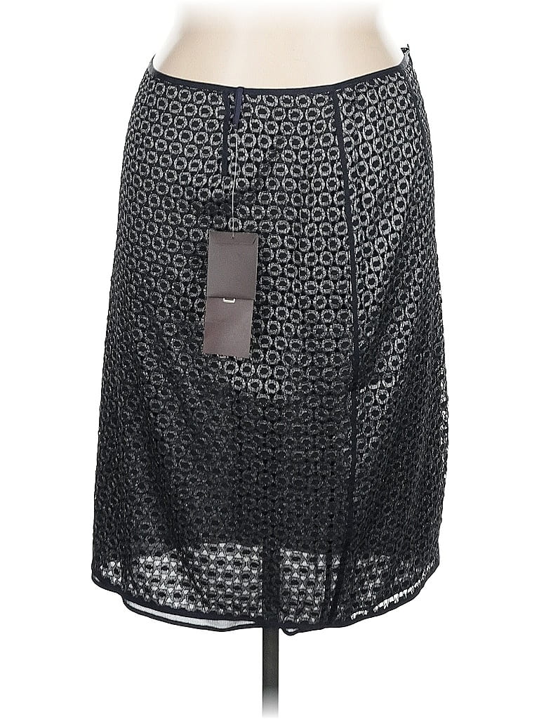 Pre-owned Féraud Silk Skirt In Black