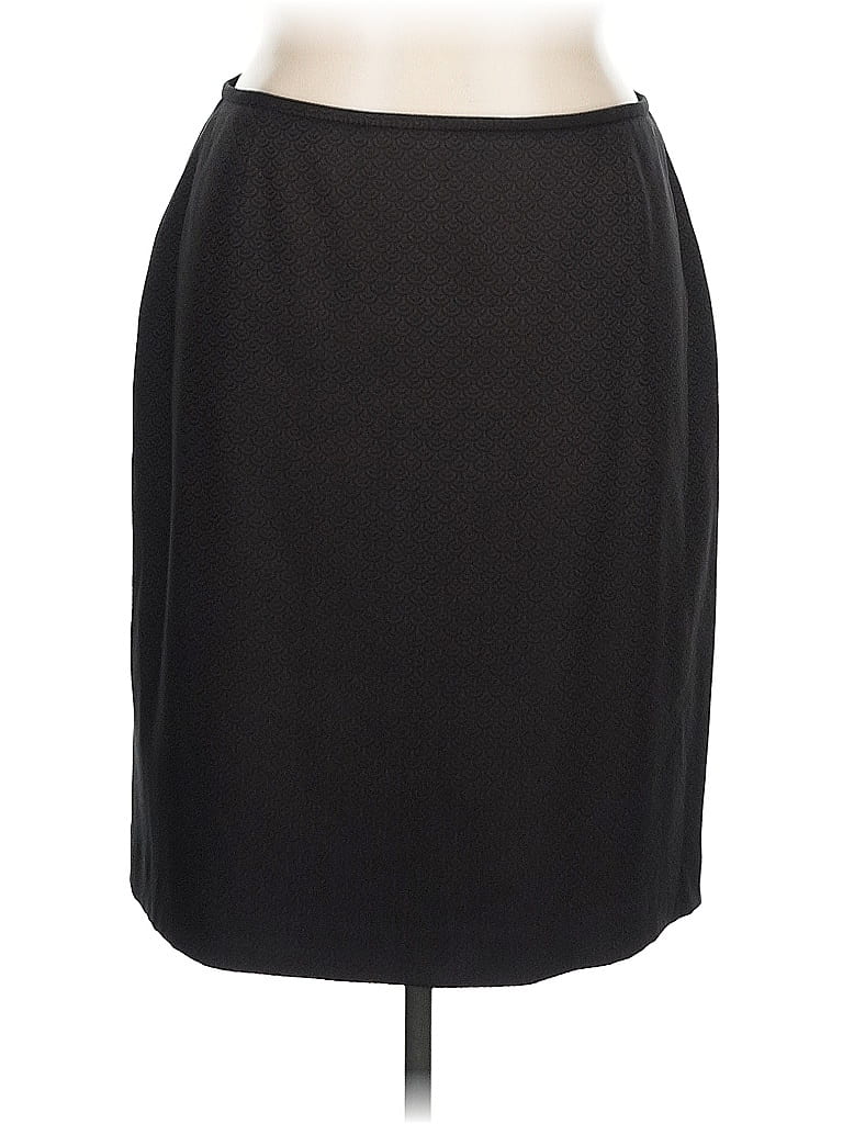 Pre-owned Unbranded Formal Skirt In Black