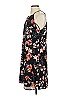 Charles Henry 100% Polyester Floral Black Casual Dress Size S - photo 5