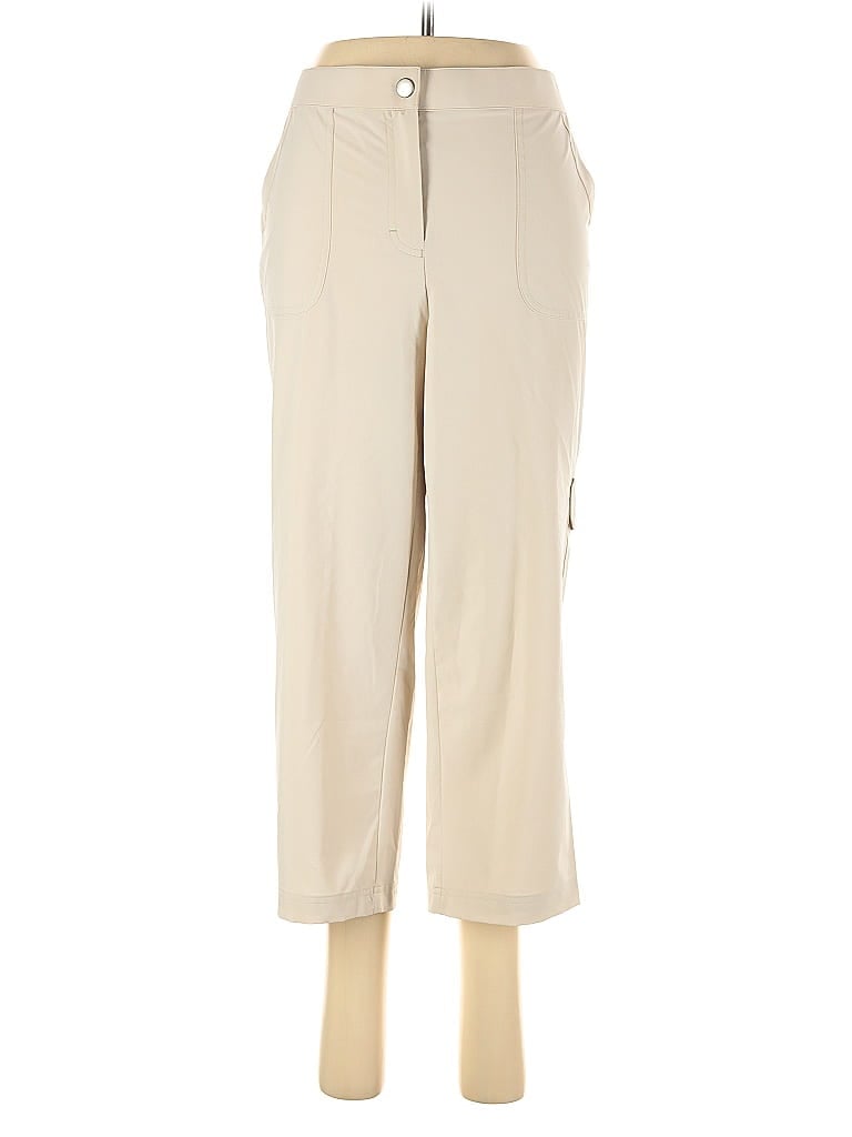 Pre-owned Weekends By Chico's Casual Pants In Brown