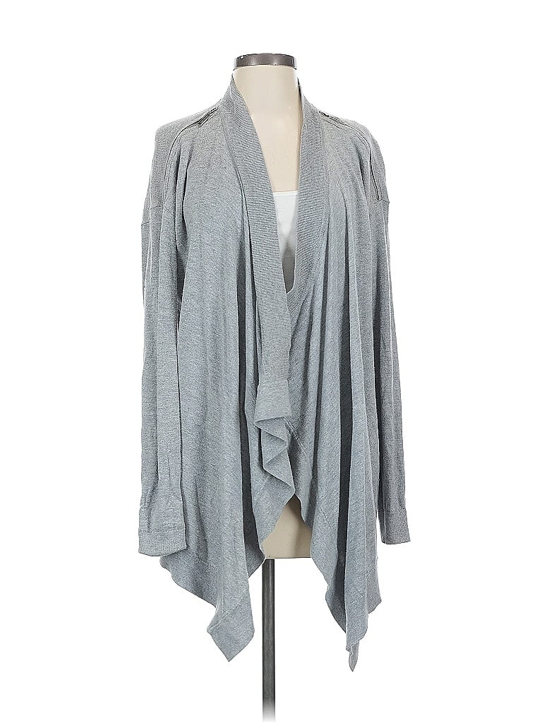 Pre-owned Michael Michael Kors Cardigan Sweater In Gray