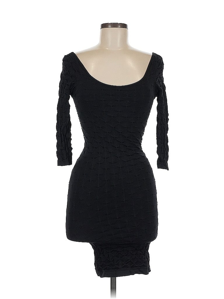 Pre-owned Bebe Cocktail Dress In Black
