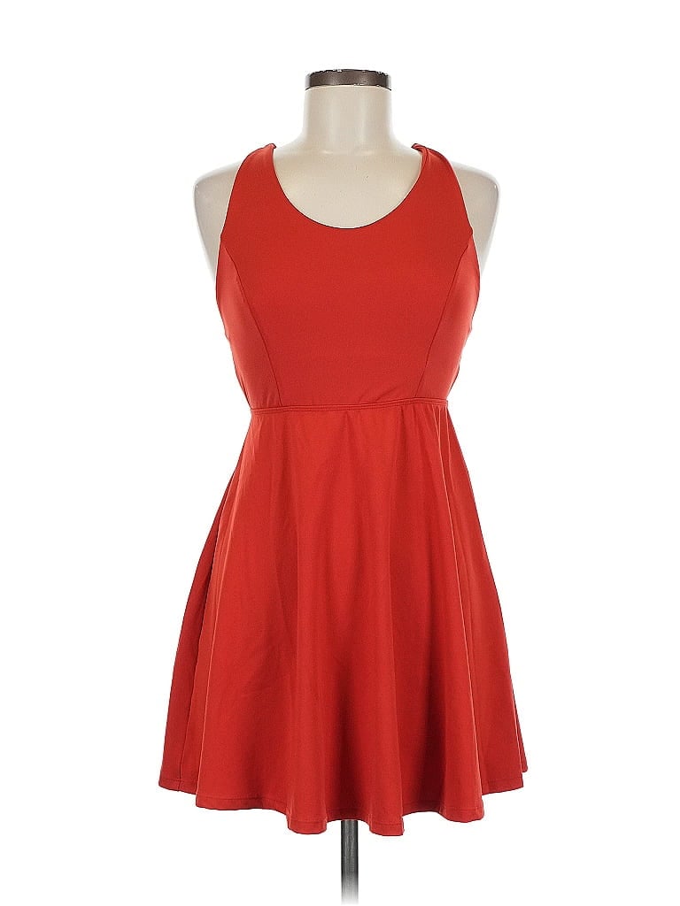 Pre-owned Unbranded Casual Dress In Red