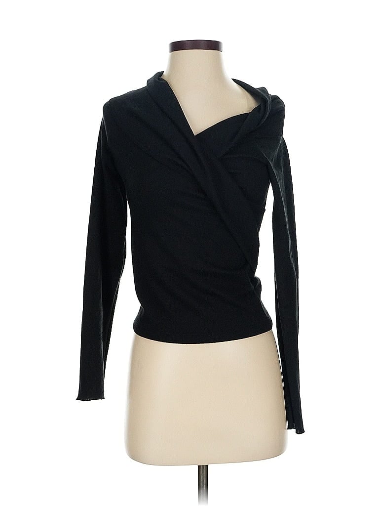 Click to view more detailed imagery on our partner's website Pre-owned Zara Long Sleeve Top Black Cowl Neck Tops