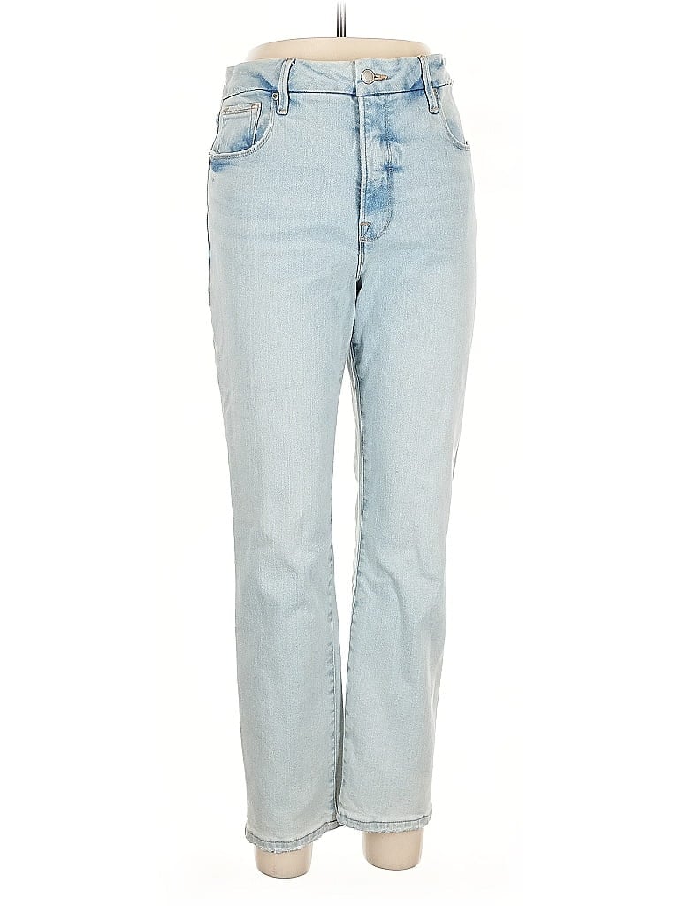 Pre-owned Good American Jeans In Blue