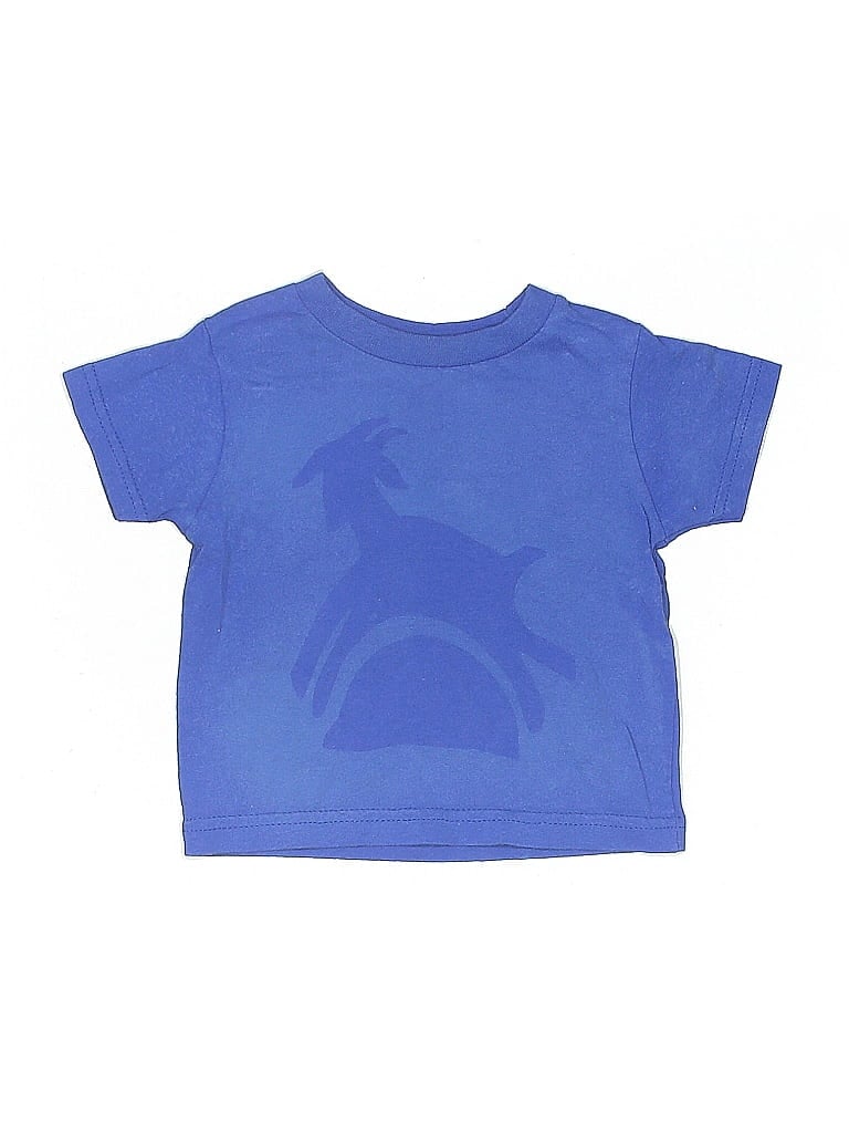 Pre-owned Rabbit Skins Kids' Short Sleeve T-shirt In Blue