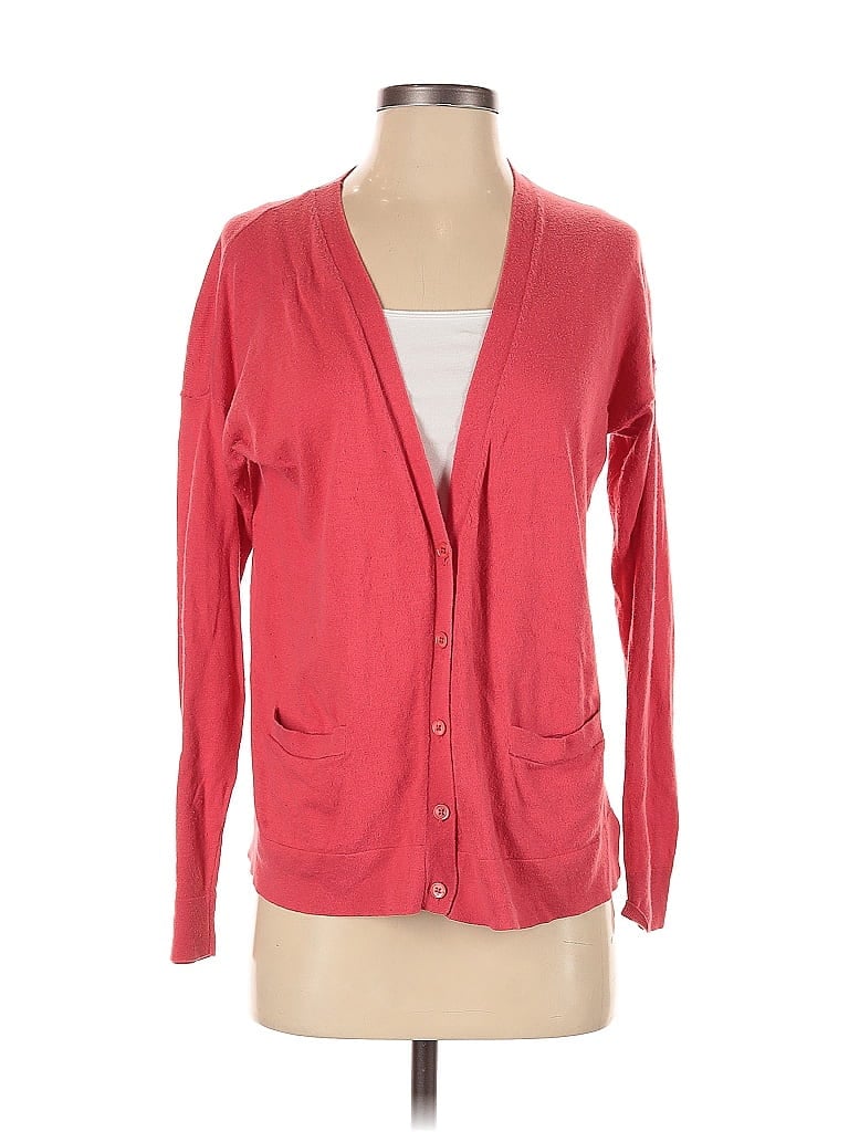 Pre-owned Gap Cardigan Sweater In Red
