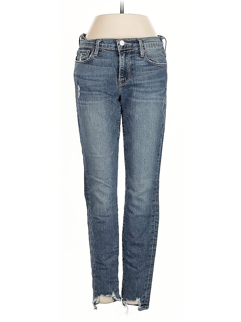 Pre-owned Frame Jeans In Blue