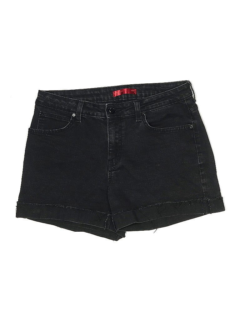 JENNIFER LOPEZ Pre-owned Denim Shorts In Black