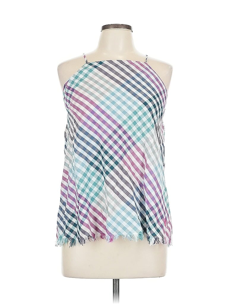 Pre-owned U.s. Polo Assn Sleeveless Blouse In Blue