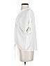 Always Indigo 100% Rayon White Short Sleeve Henley Size S - photo 5