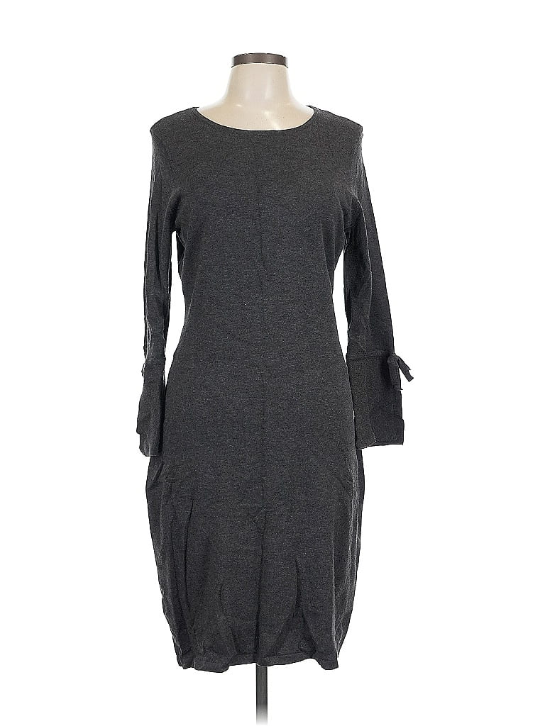 Pre-owned Calvin Klein Casual Dress In Gray