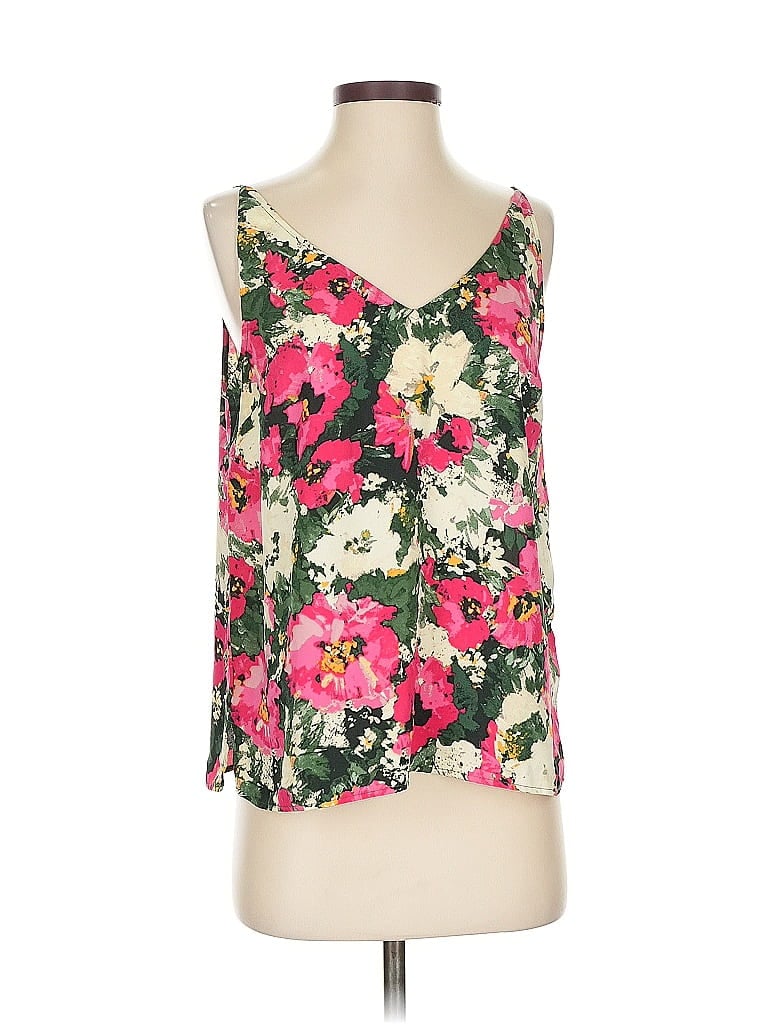 Pre-owned H&m Sleeveless Blouse In Pink