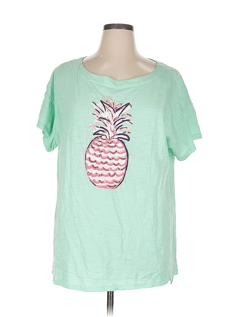 Kim Rogers Short Sleeve T-shirt In Green