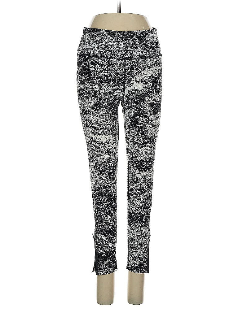 Pre-owned Dkny Sport Active Pants In Silver