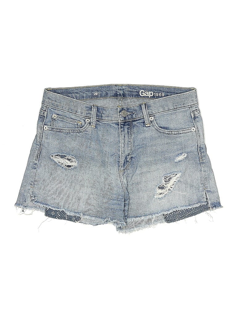 Pre-owned Gap Denim Shorts In Blue