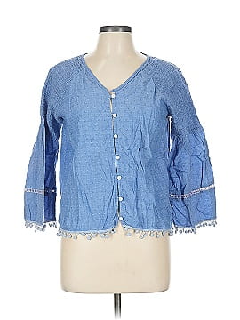 Rocks & Indigo 3/4 Sleeve Button Down Shirt