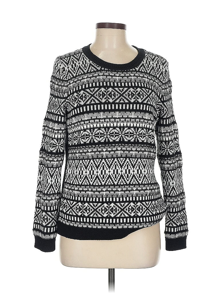 Pre-owned Talbots Pullover Sweater In Black