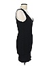 MNG Solid Black Cocktail Dress Size L - photo 4