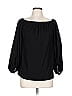 Unbranded Black 3/4 Sleeve Blouse Size L - photo 1