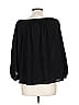 Unbranded Black 3/4 Sleeve Blouse Size L - photo 2