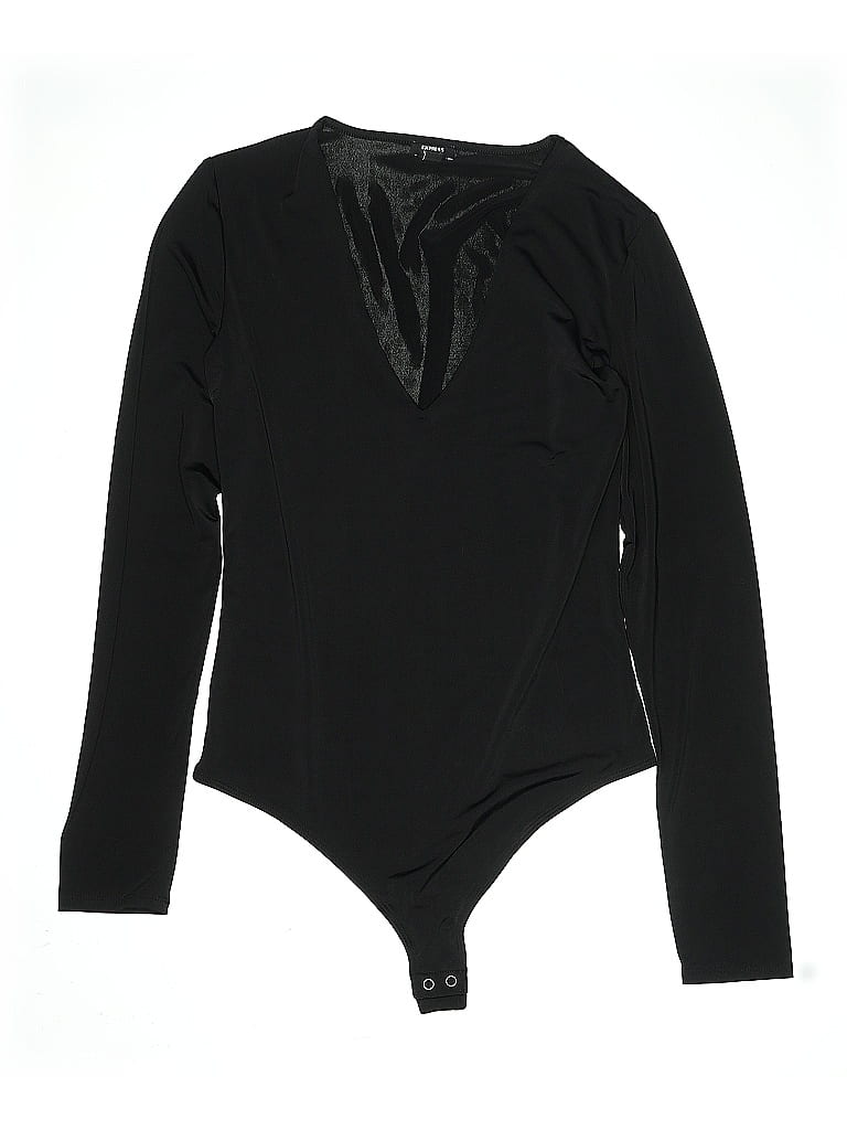 Pre-owned Express Bodysuit In Black