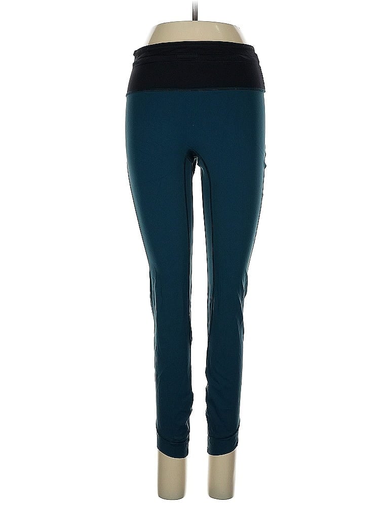 Pre-owned Lululemon Athletica Active Pants In Blue