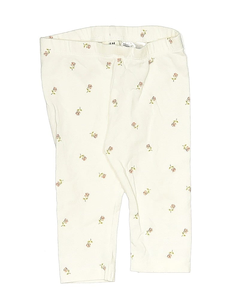 Pre-owned H&m Babies' Khaki Pant In White